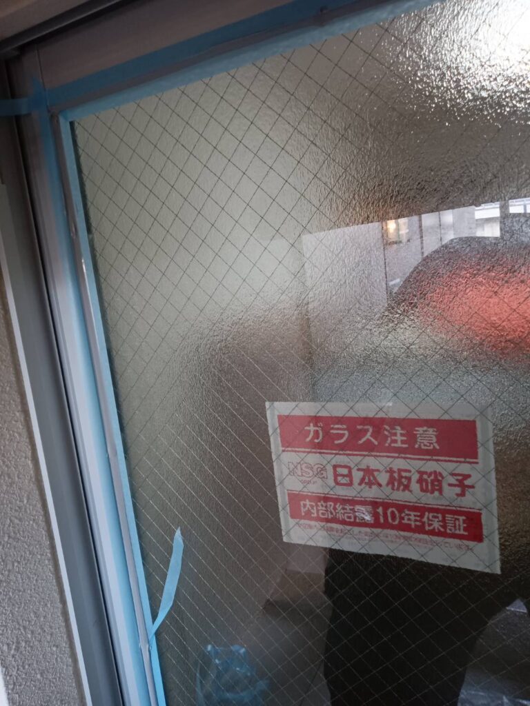 下関市 コーキング充填作業
