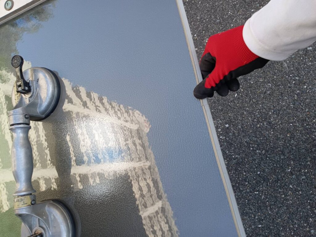 グレチャンの切れ目を確認