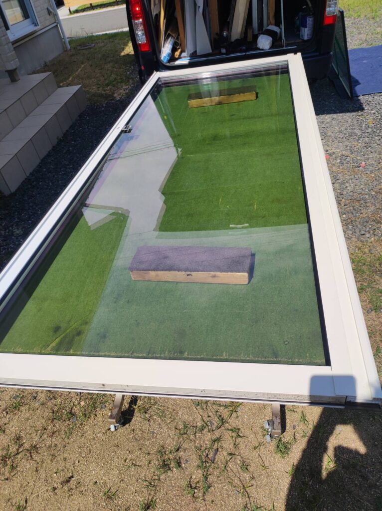 ペアガラス交換