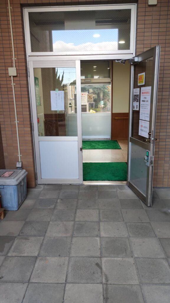 山陽小野田市 防火ガラス交換後