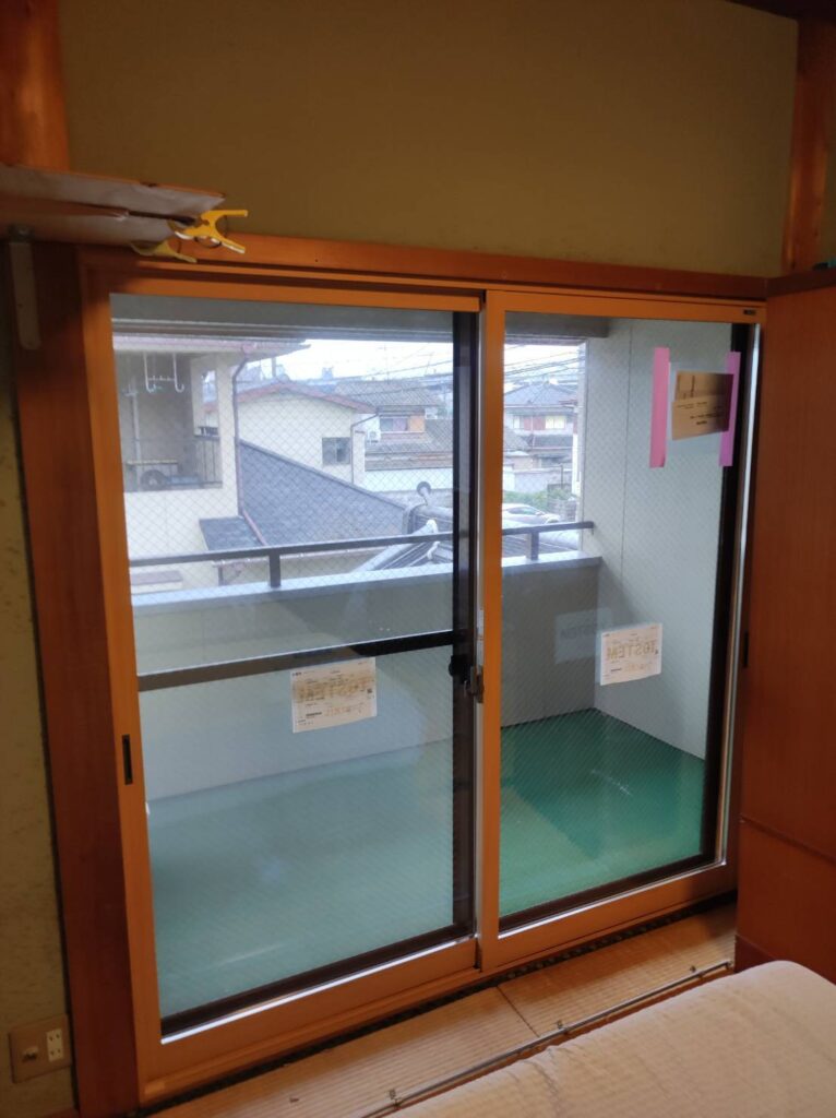 和室へ取り付けた内窓