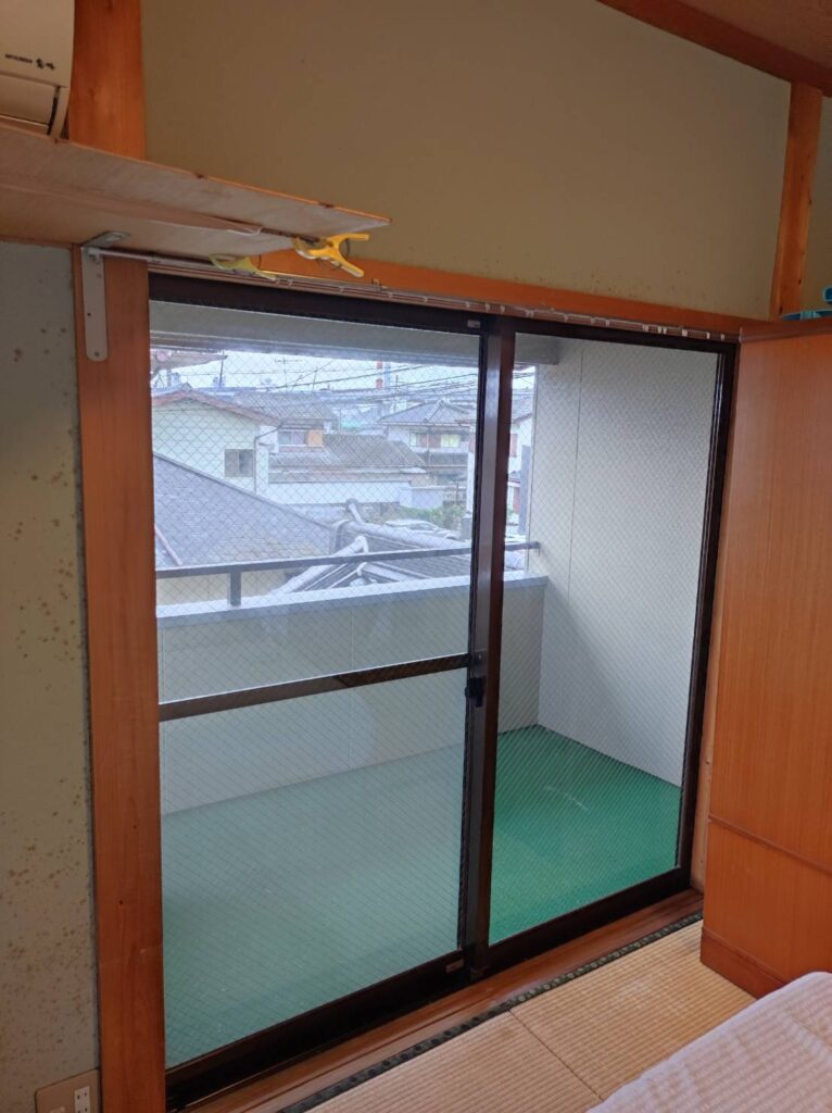マンション和室の内窓取り付け前